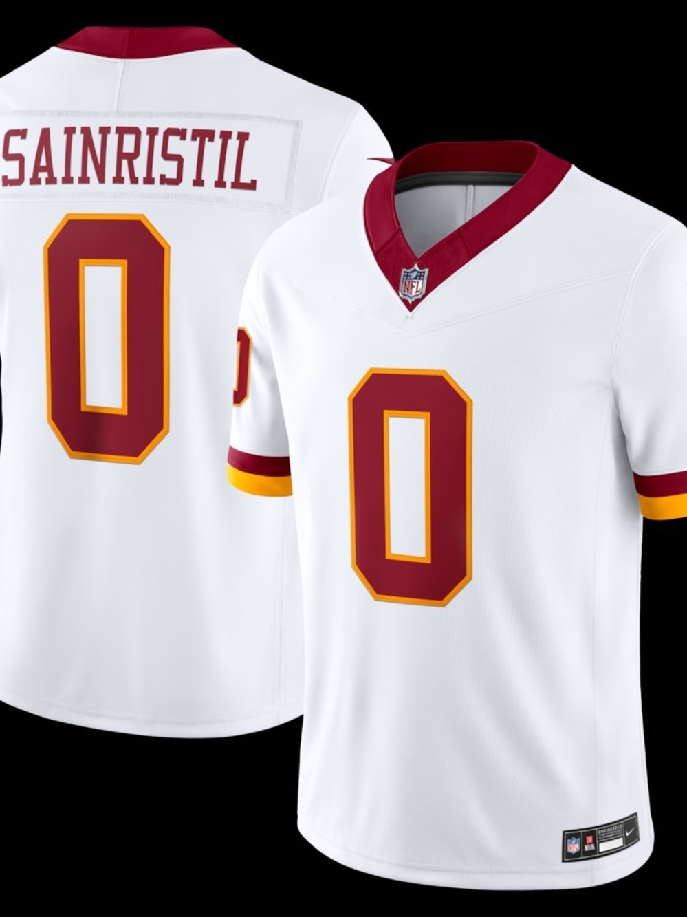 Washington Commanders Nike Vapor F.U.S.E. Stitched Limited Jersey - White